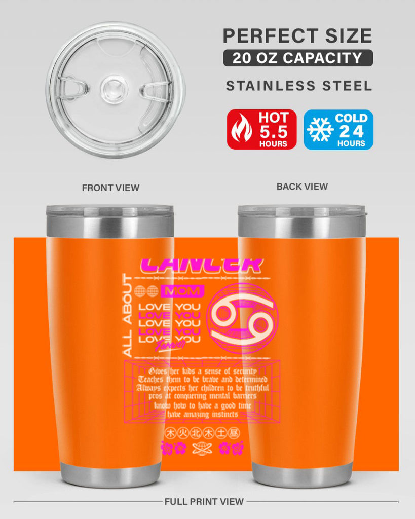 cancer 176#- zodiac- Tumbler