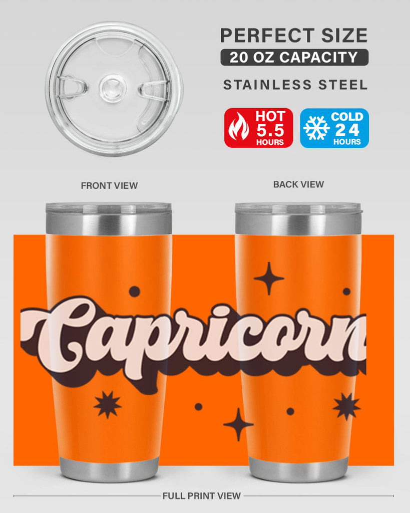 capricorn 205#- zodiac- Tumbler