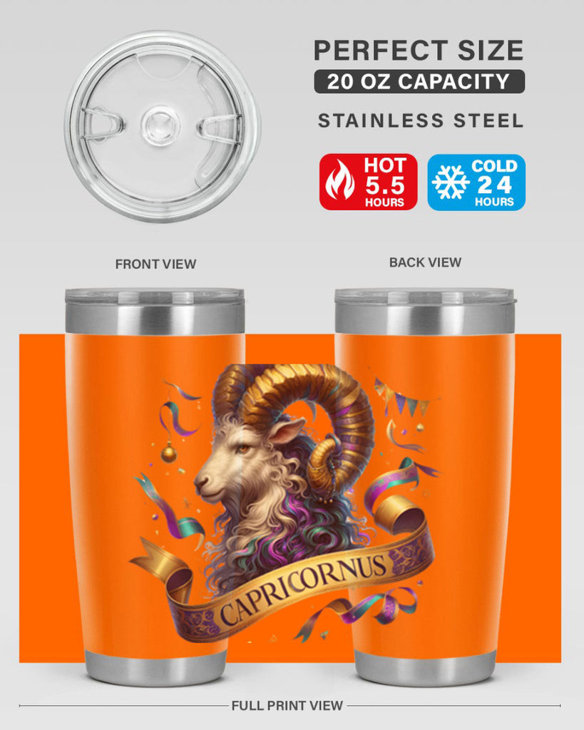 capricorn 209#- zodiac- Tumbler