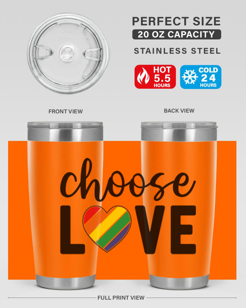 chooselove 150#- lgbt- Tumbler