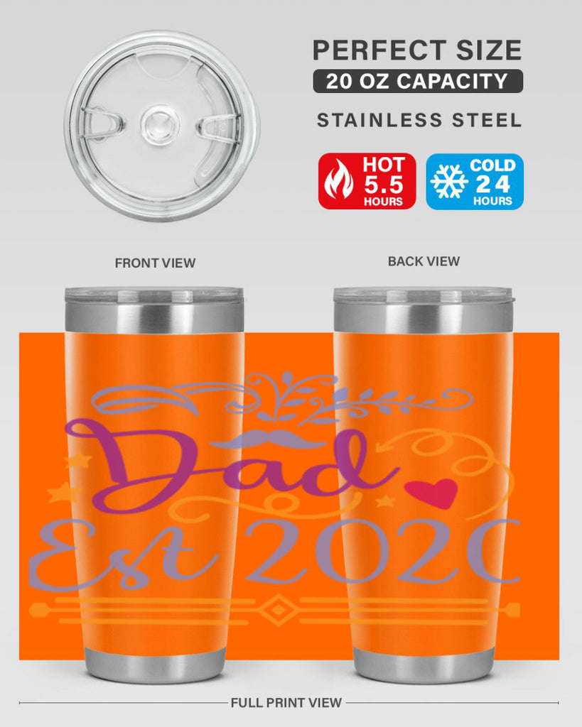 dad est 97#- fathers day- Tumbler