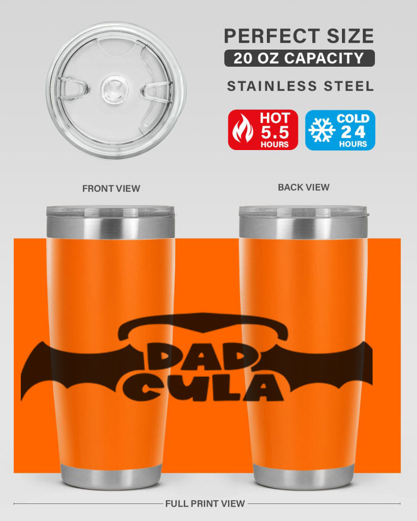 dadcula 80#- halloween- Tumbler