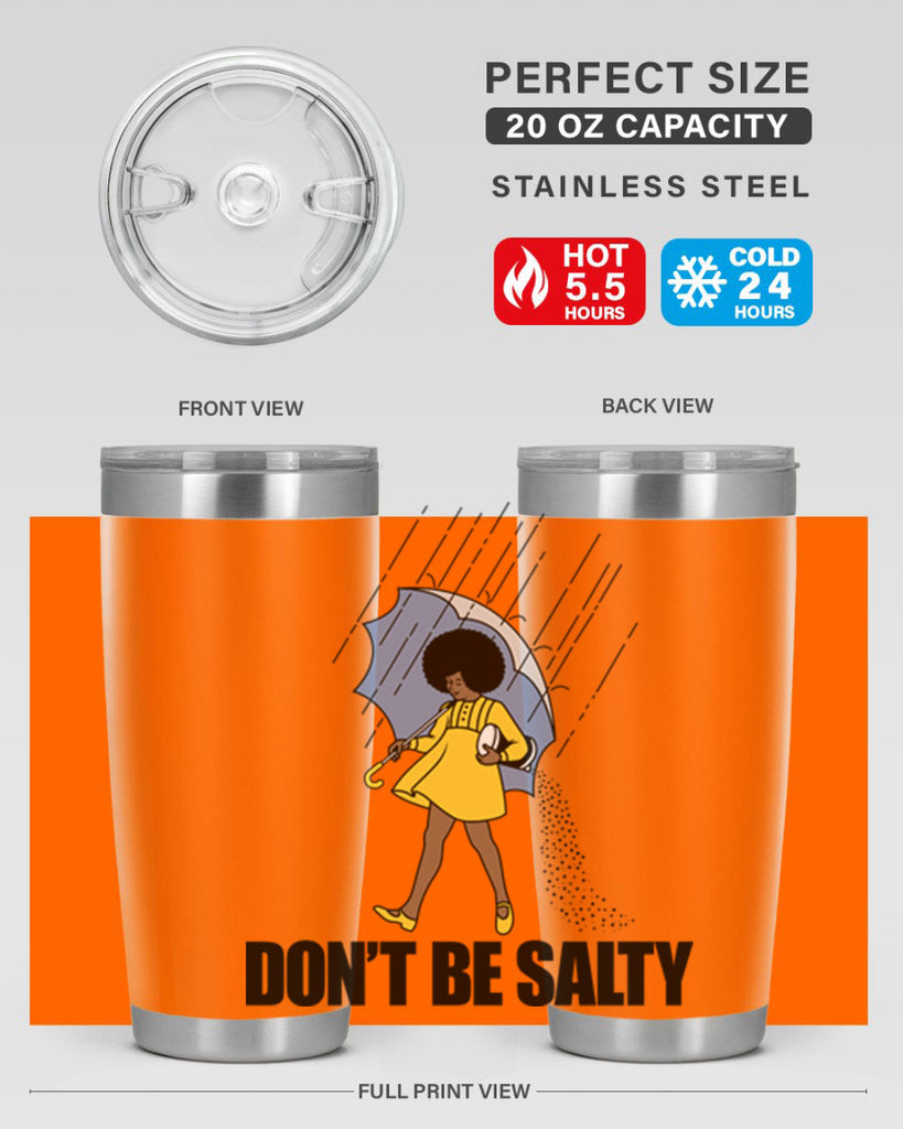 dont be salty 169#- black words phrases- Cotton Tank