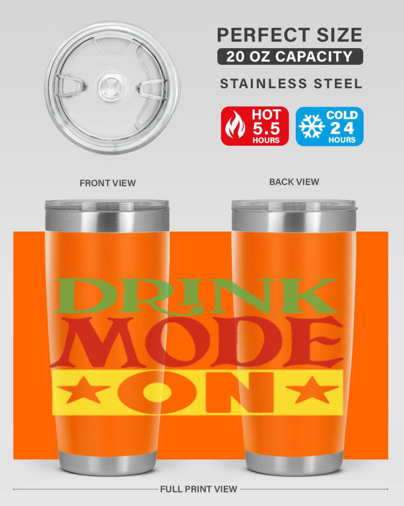 drink mode on 2#- cinco de mayo- Tumbler