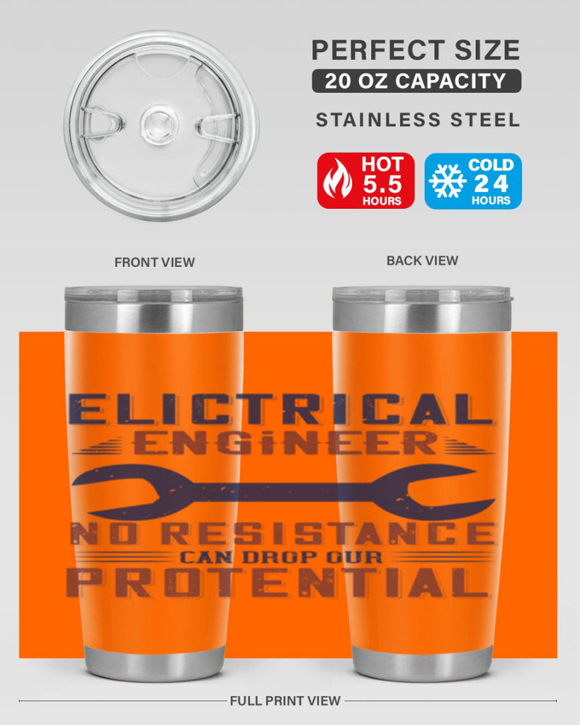 electrical engineer no resistance can drop our protential Style 18#- engineer- tumbler