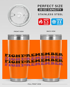 fight remember 142#- alzheimers- Tumbler