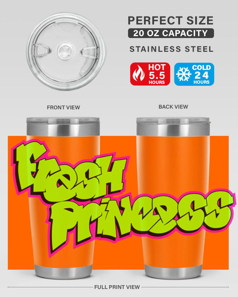 fresh princess 145#- black words phrases- Cotton Tank