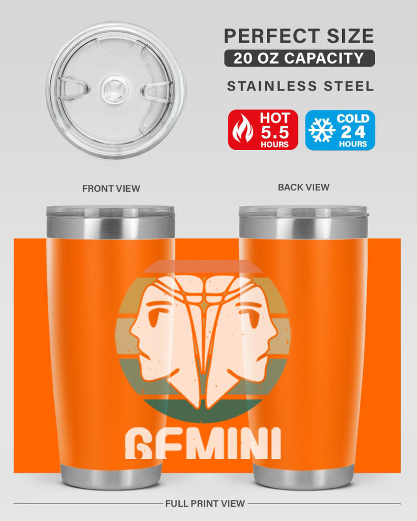 gemini 236#- zodiac- Tumbler
