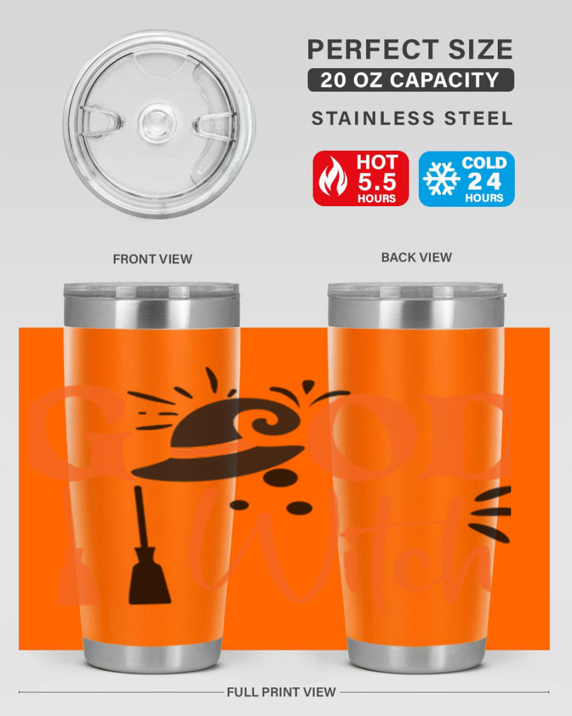 good witch 112#- halloween- Tumbler