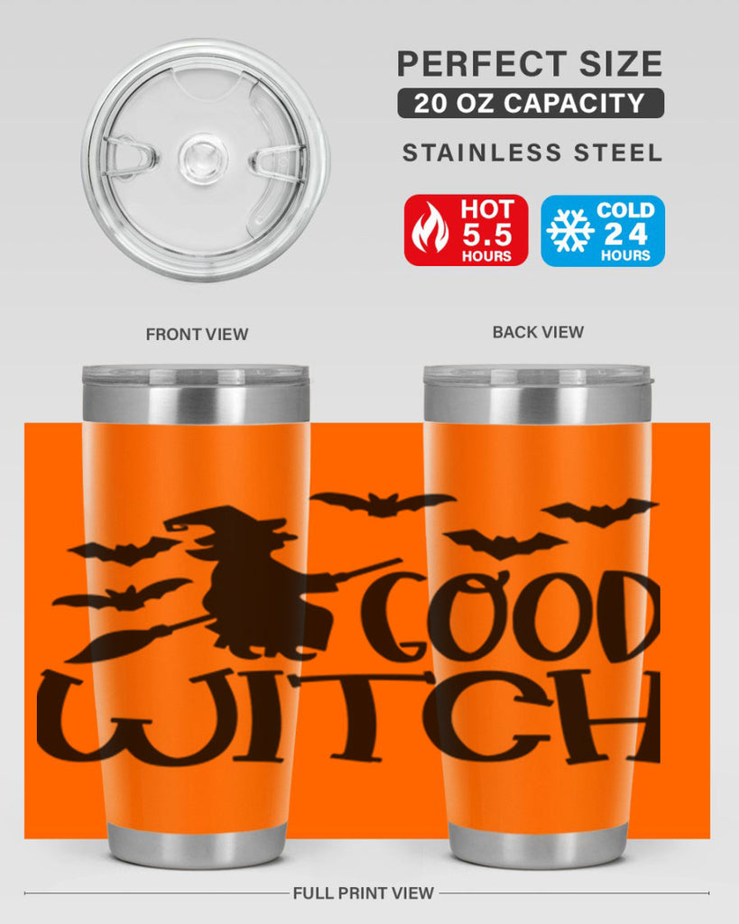good witch 76#- halloween- Tumbler