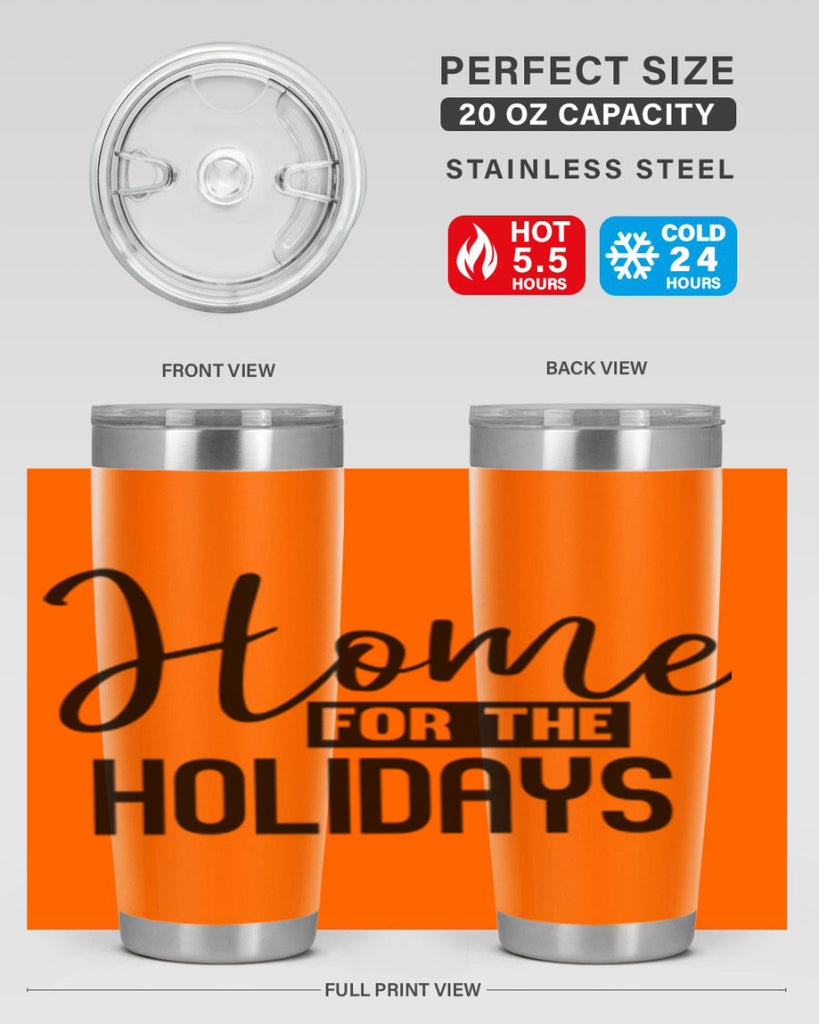 home for the holidays 194#- winter- Tumbler