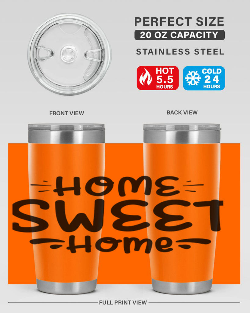 home sweet home 24#- home- Tumbler