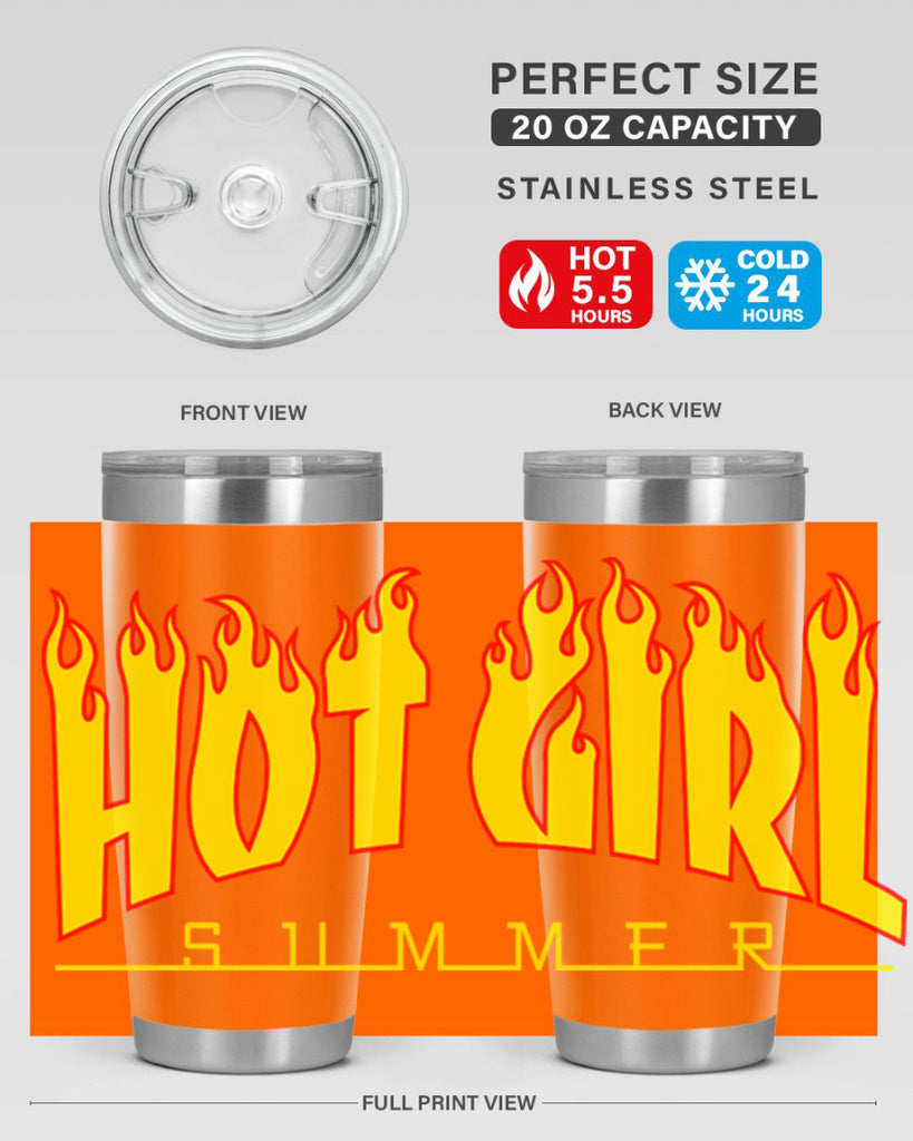 hot girl  summer fire 123#- black words phrases- Cotton Tank