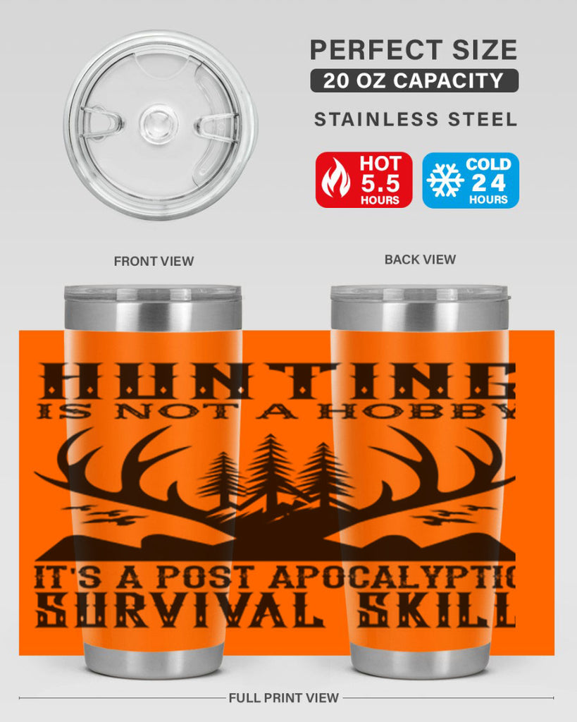 hunting is not 23#- hunting- Tumbler