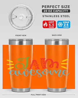 i am awesome Style 18#- autism- Tumbler