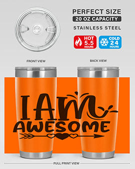 i am awesome Style 19#- autism- Tumbler