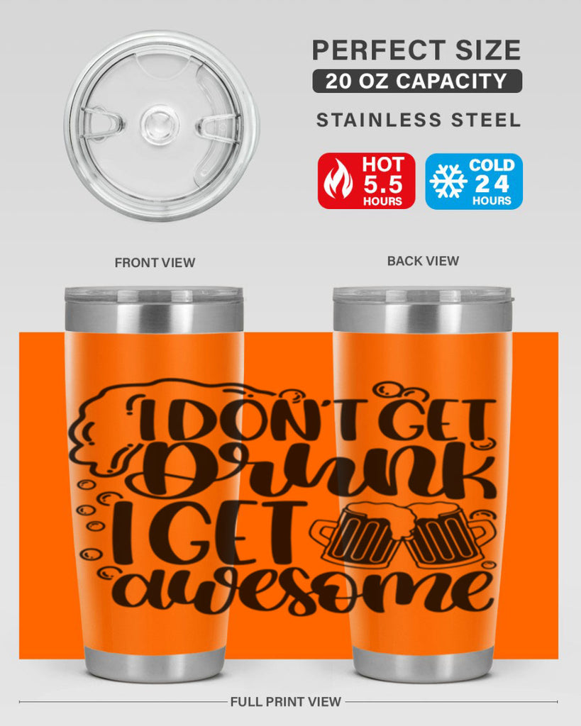 i dont get drunk i get 35#- beer- Tumbler