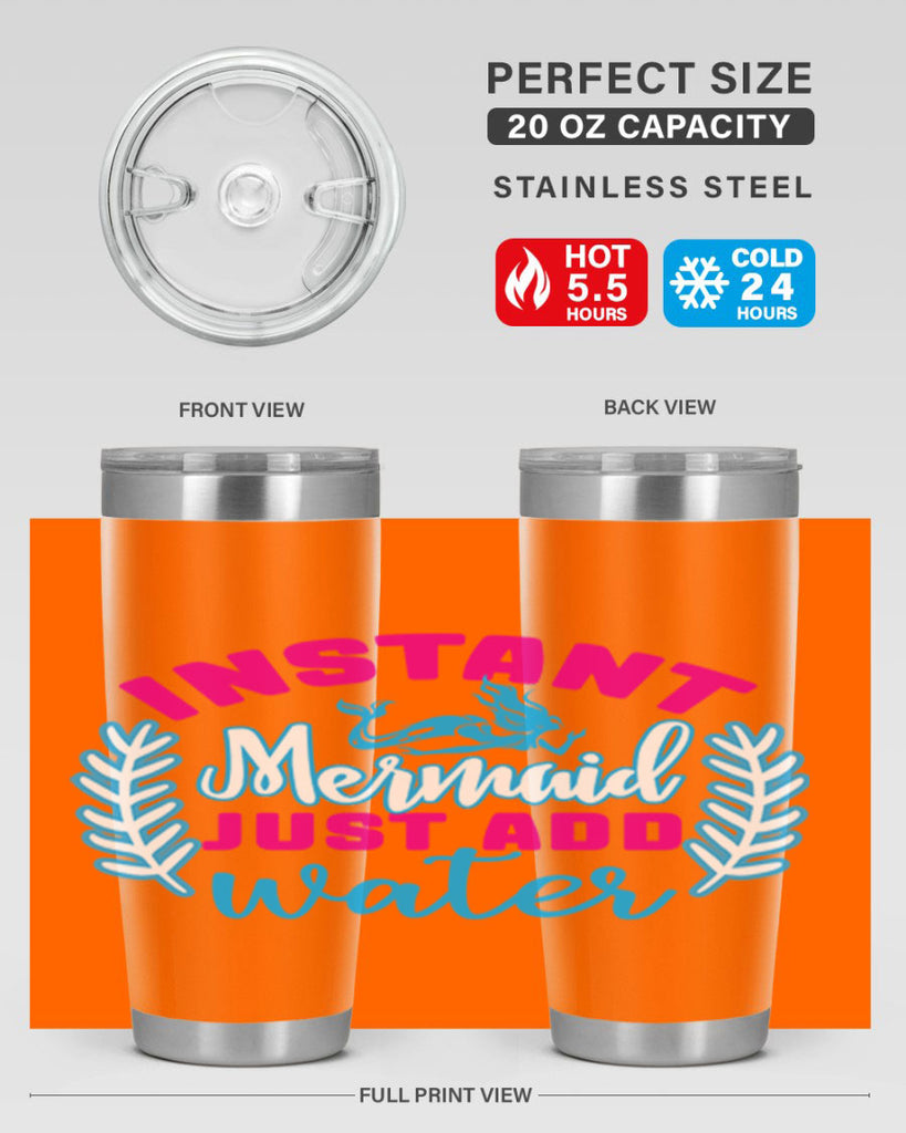 instant mermaid just add water 272#- mermaid- Tumbler