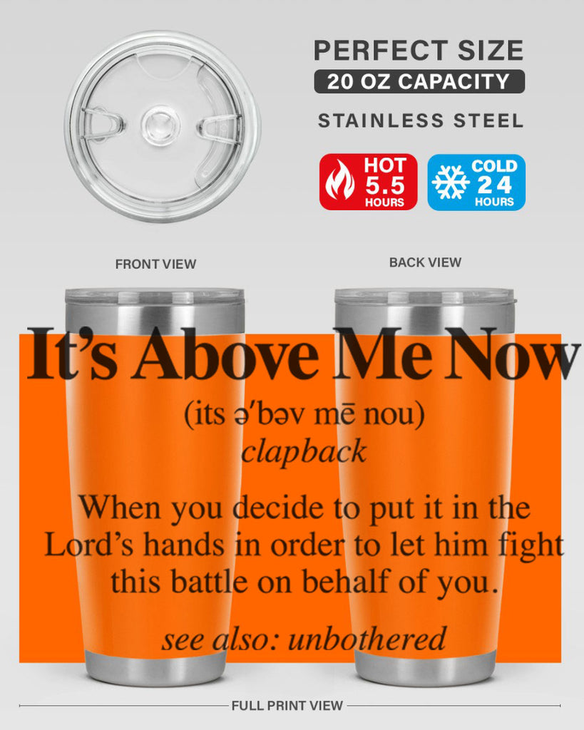 its above me now definition 104#- black words phrases- Cotton Tank