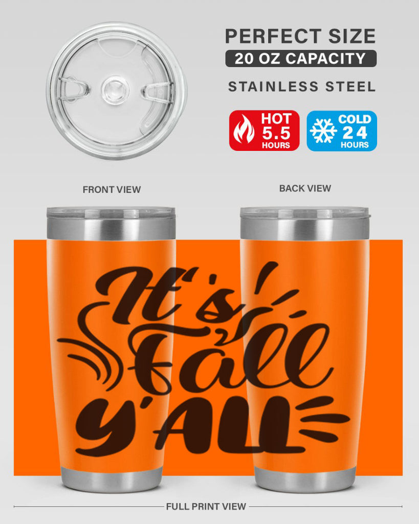 its fall yall 52#- thanksgiving- Tumbler