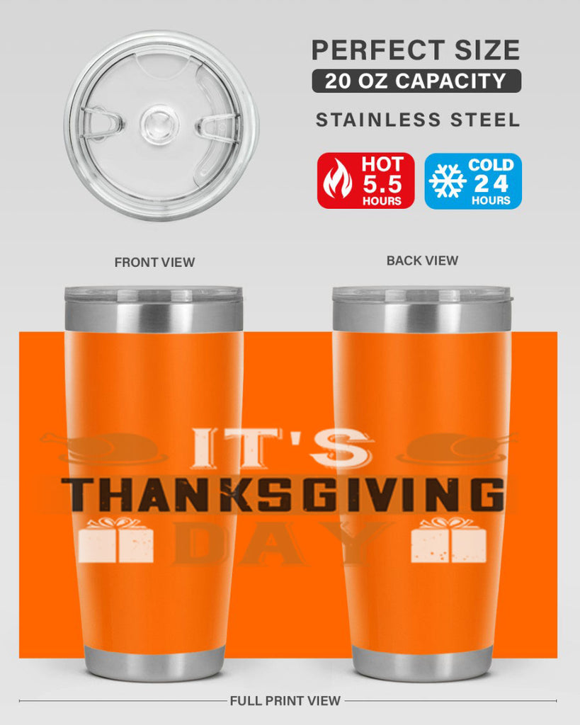 its thanksgiving day 26#- thanksgiving- Tumbler