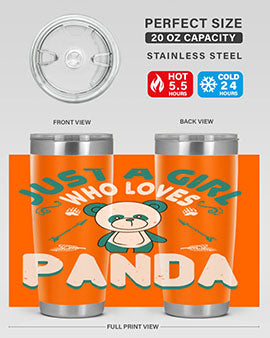 just a girl who loves panda 21#- Bears- Tumbler