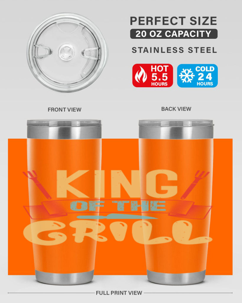 king of the grill 29#- bbq- Tumbler