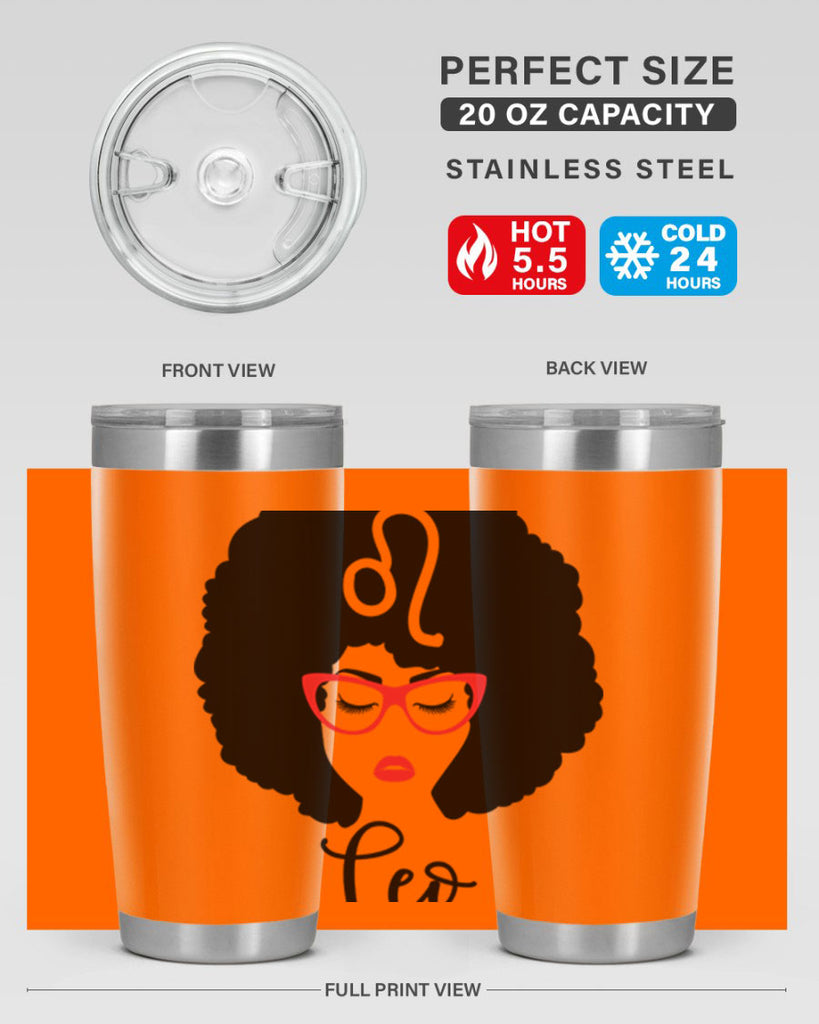 leo 298#- zodiac- Tumbler