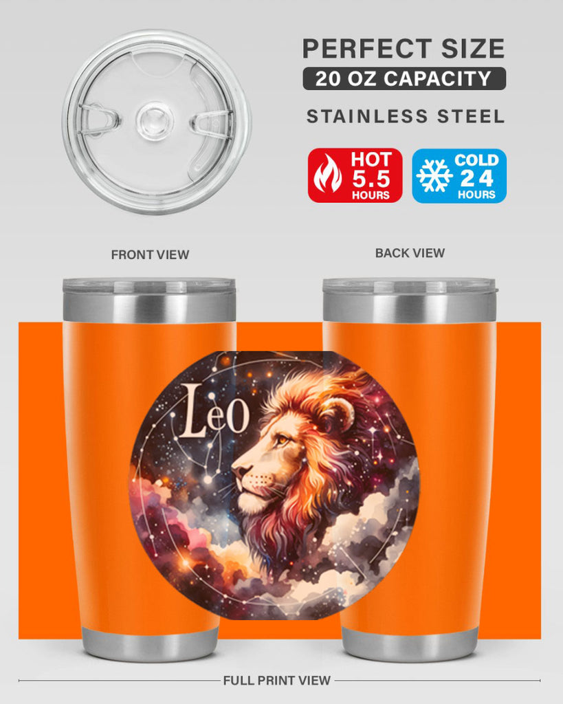 leo 301#- zodiac- Tumbler