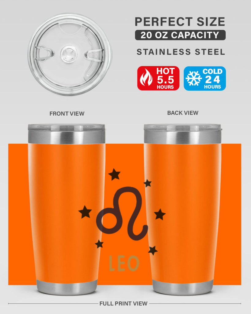 leo 305#- zodiac- Tumbler