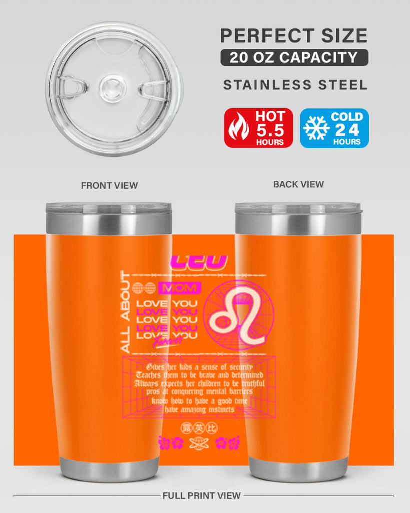 leo 308#- zodiac- Tumbler