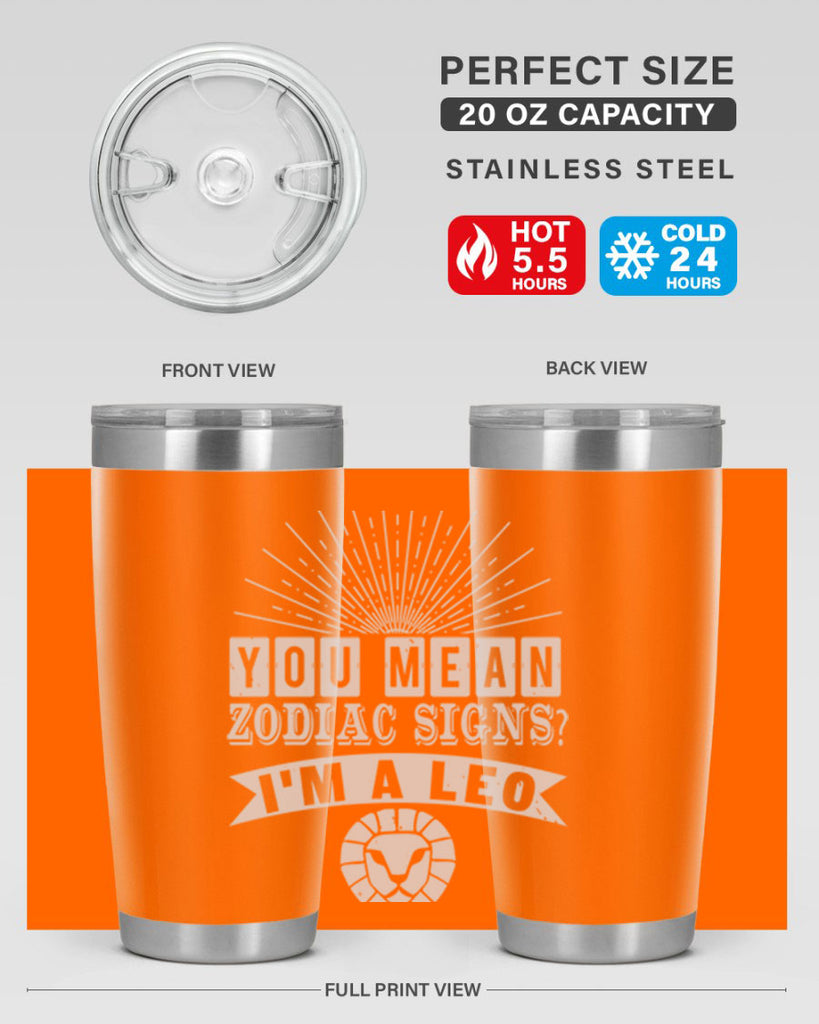 leo 309#- zodiac- Tumbler