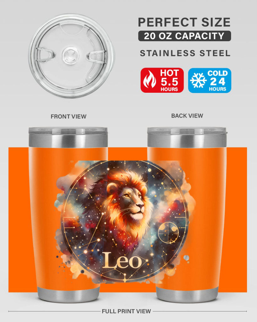 leo 312#- zodiac- Tumbler