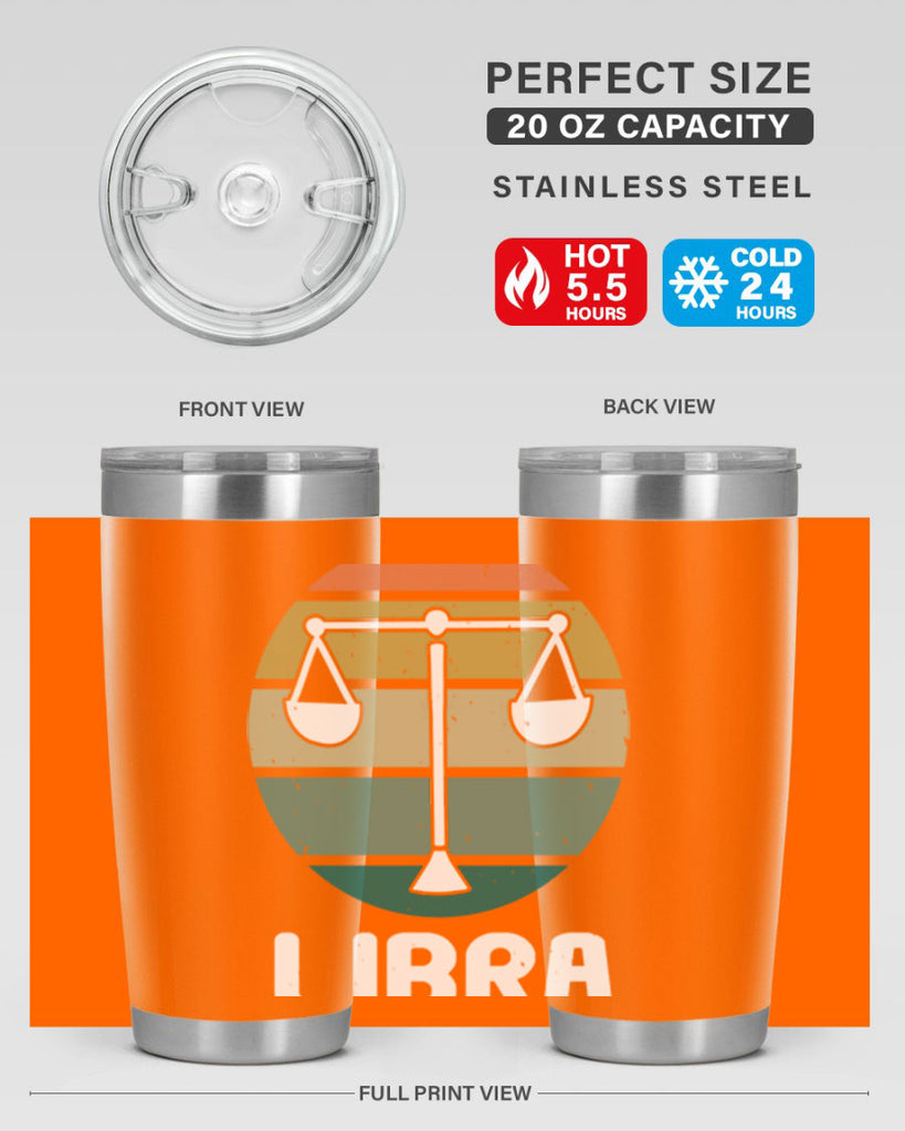 libra 337#- zodiac- Tumbler