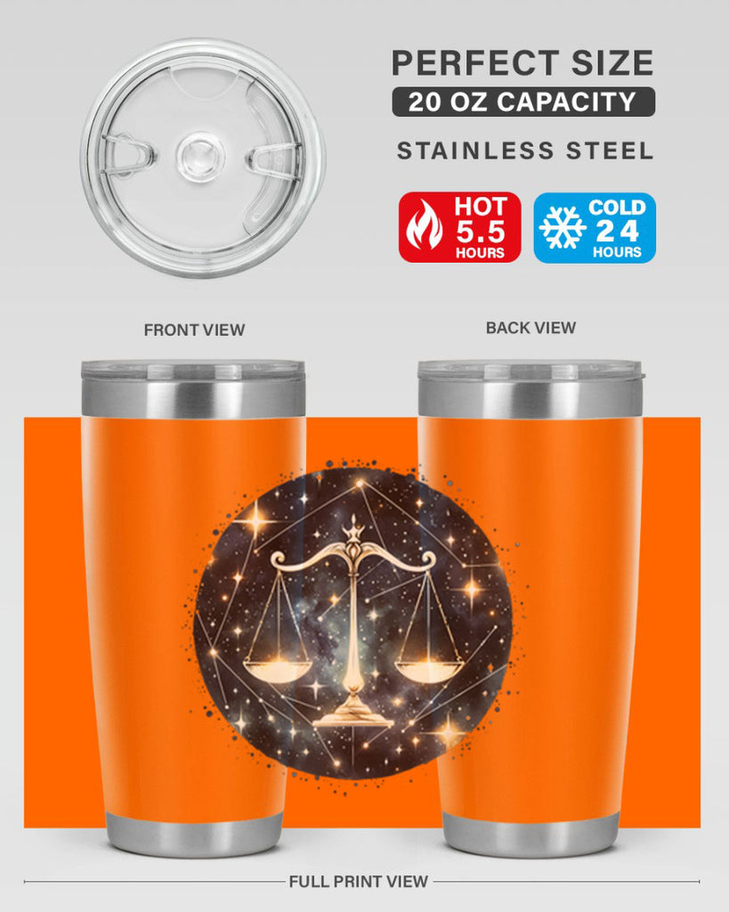 libra 340#- zodiac- Tumbler