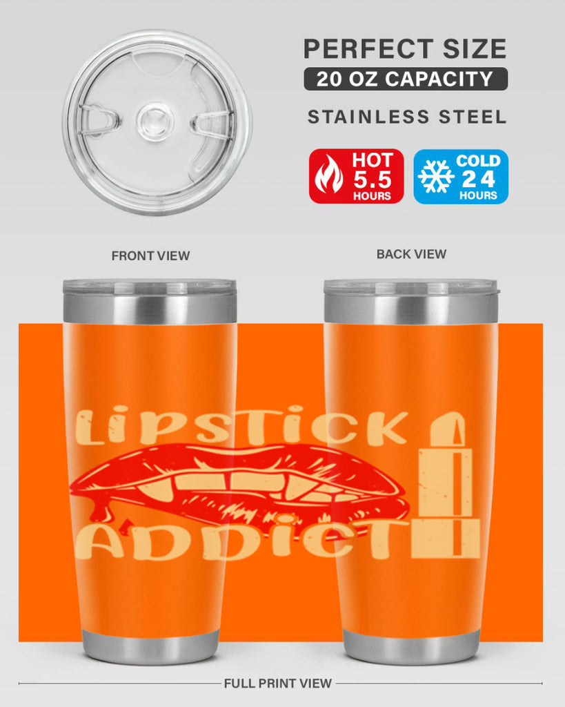 lipstick addict Style 197#- make up- Tumbler