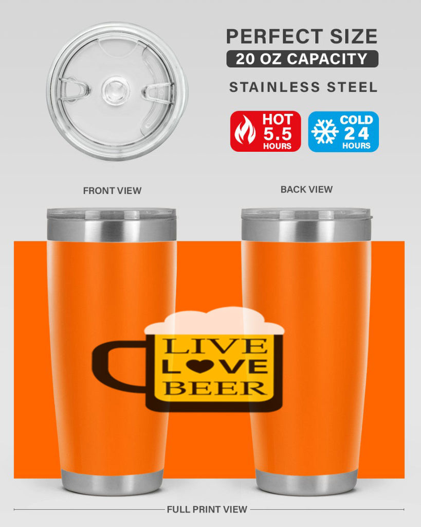 live love beer 63#- beer- Tumbler