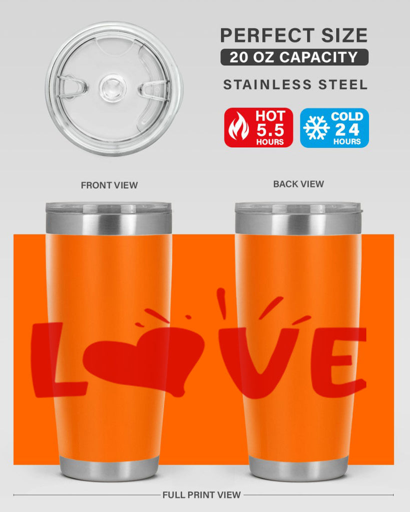 love 75#- valentines day- Tumbler