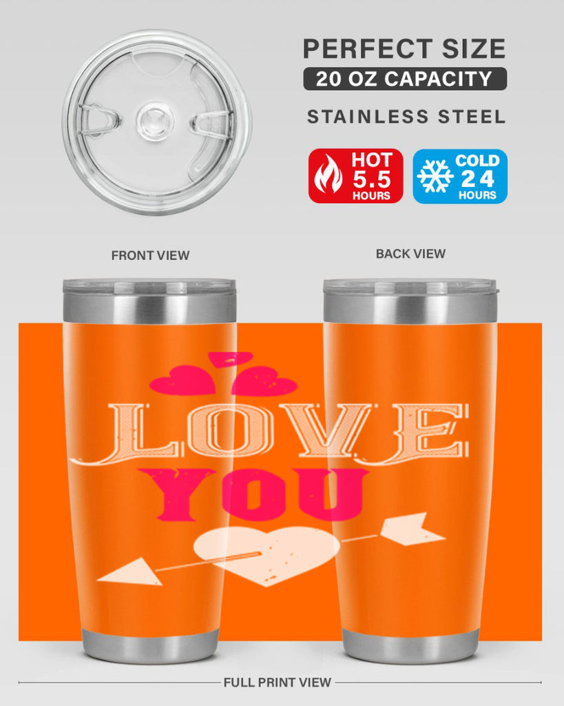love you 42#- valentines day- Tumbler