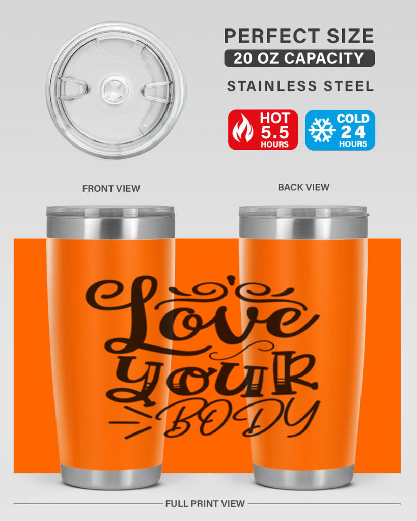 love your body 30#- gym- Tumbler
