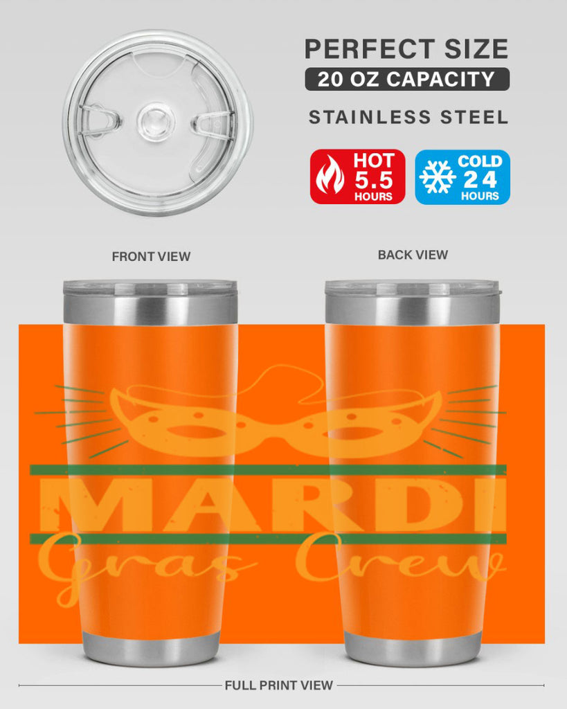 mardi gras crew 48#- mardi gras- Tumbler