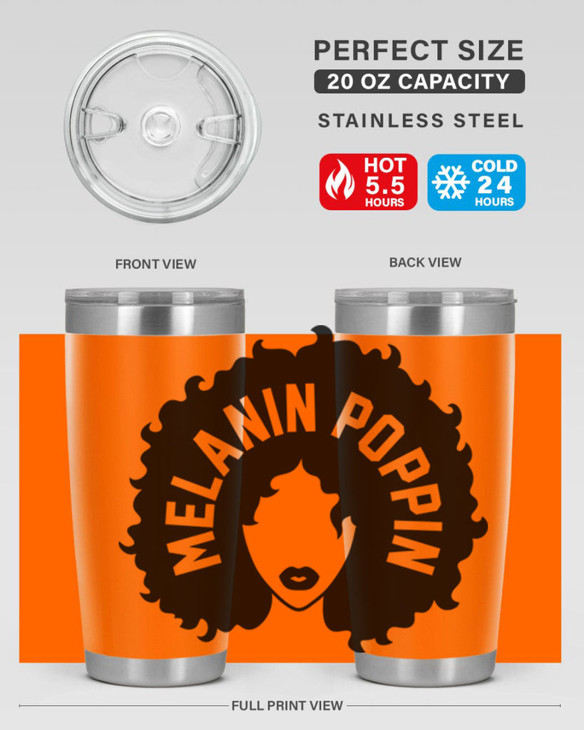 melanin poppin 85#- black words phrases- Cotton Tank