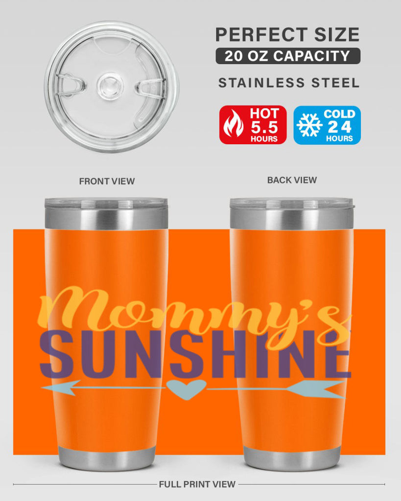 mommys sunshine 424#- mom- Tumbler