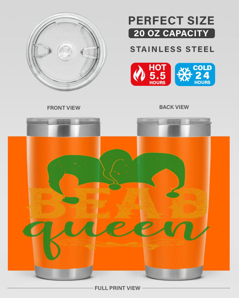 new orleans new me 42#- mardi gras- Tumbler