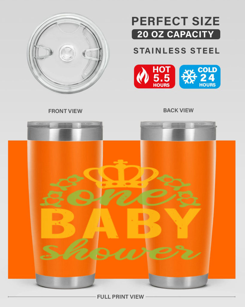 one baby shower Style 25#- baby shower- tumbler