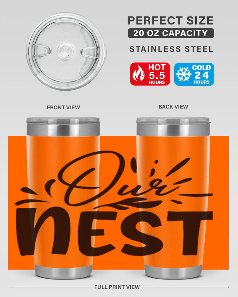 our nest 55#- home- Tumbler