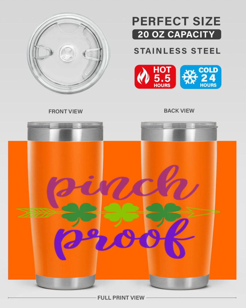 pinch proof 3#- mardi gras- Tumbler