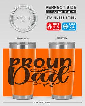 proud dad Style 37#- autism- Tumbler