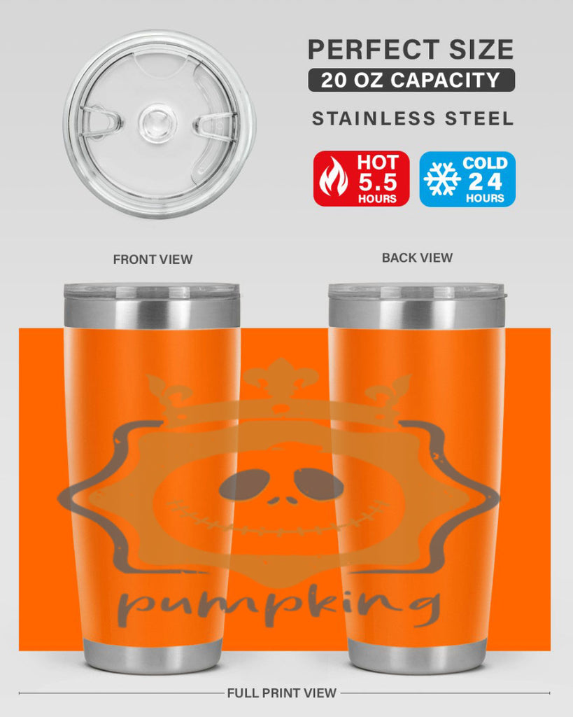 pumpking 134#- halloween- Tumbler