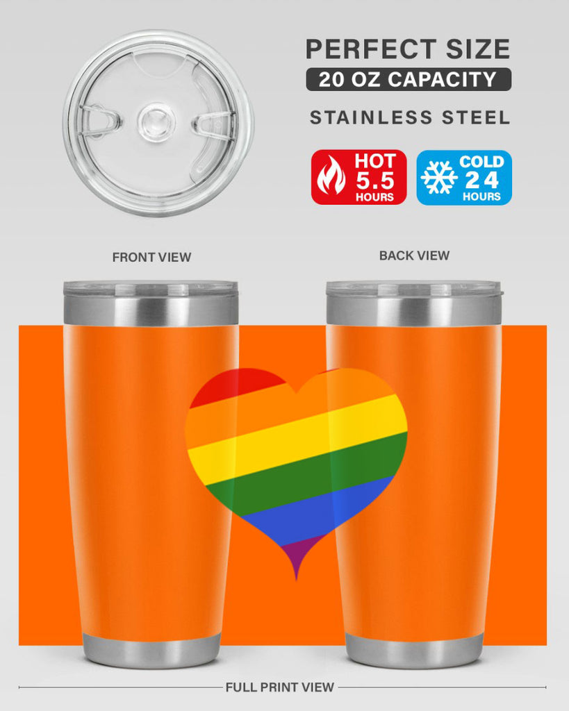 rainbow hear 8#- lgbt- Tumbler